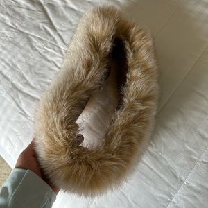 Overland real fur head band